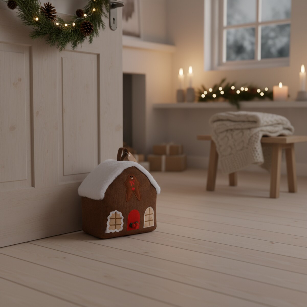 Stoper do drzwi, dom Świętego Mikołaja