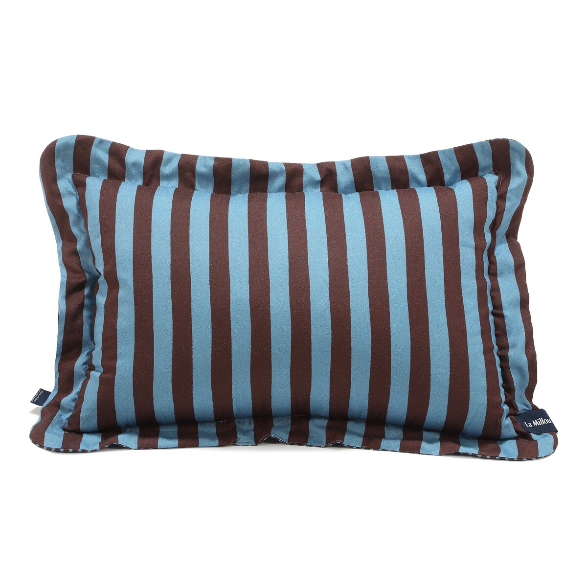 La Millou - Poduszka do spania Bamboo STRIPES BLUE