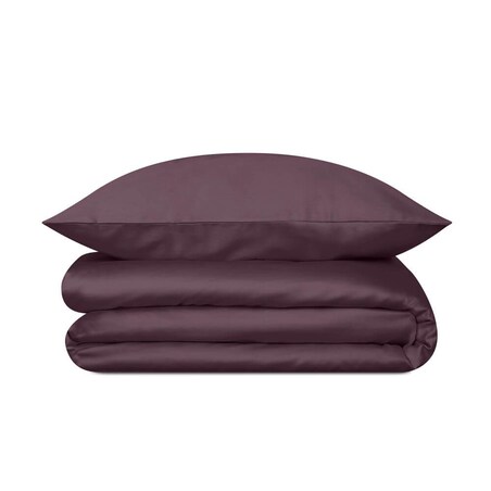 Pościel satynowa royal purple 160/200 + 2 x 50/60 cm