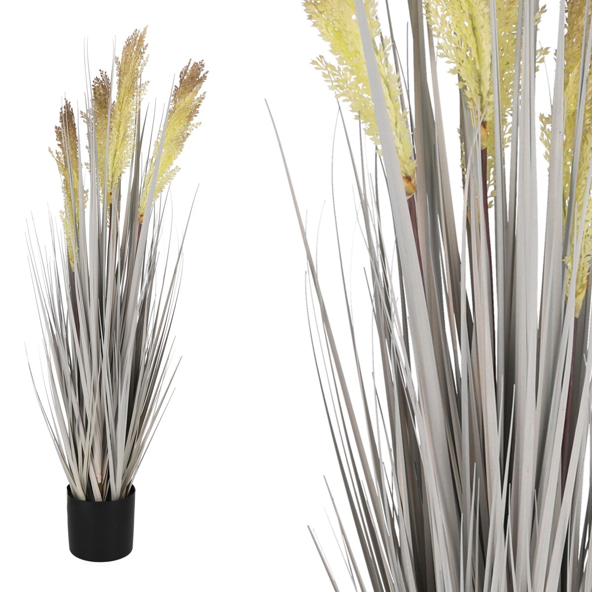 Trawa BOHO wysoka w doniczce SZTUCZNA 90 cm PAMPASY na BALKON jak ŻYWE