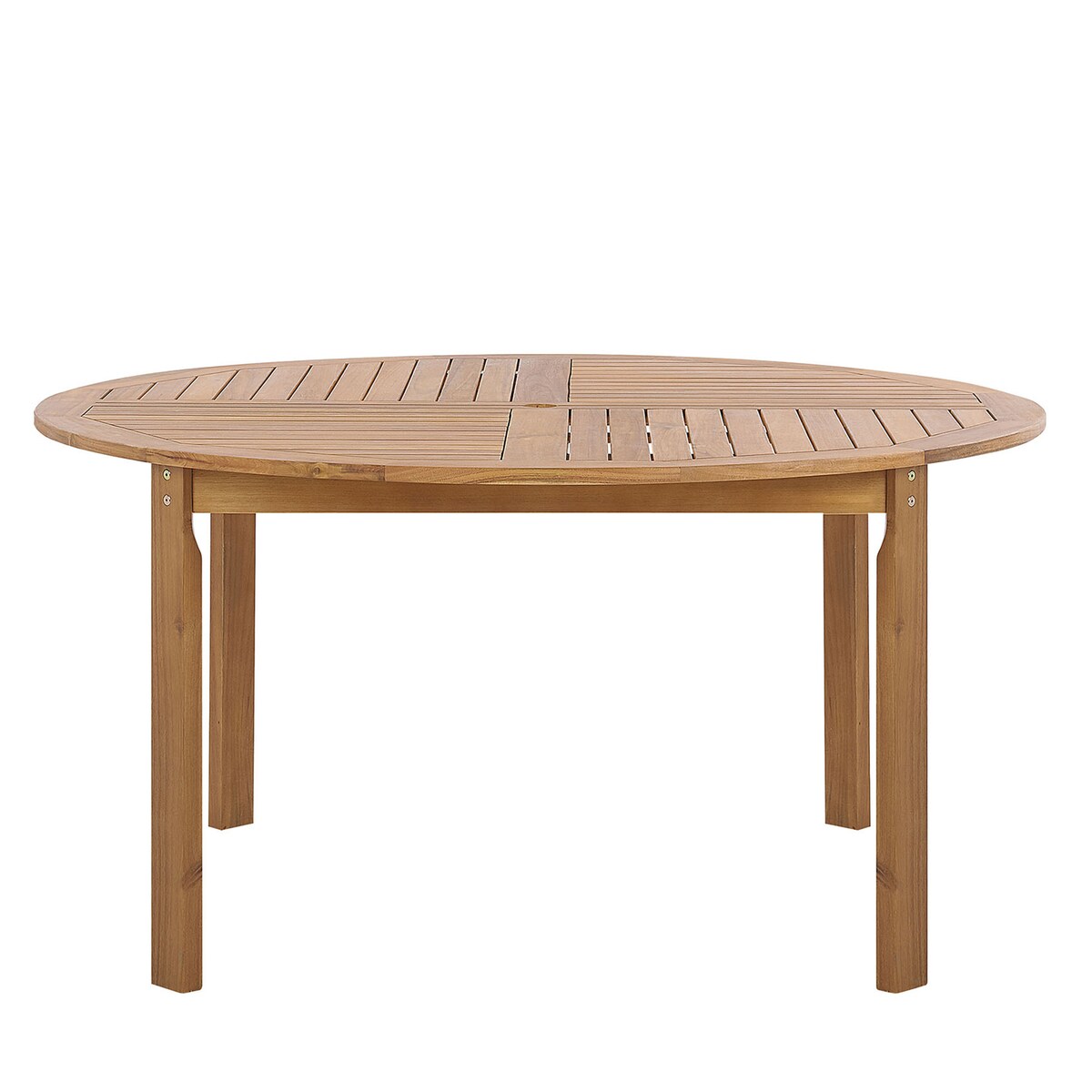 Stół ogrodowy TOLVE 150 cm 150 cm Drewno akacjowe Brązowy