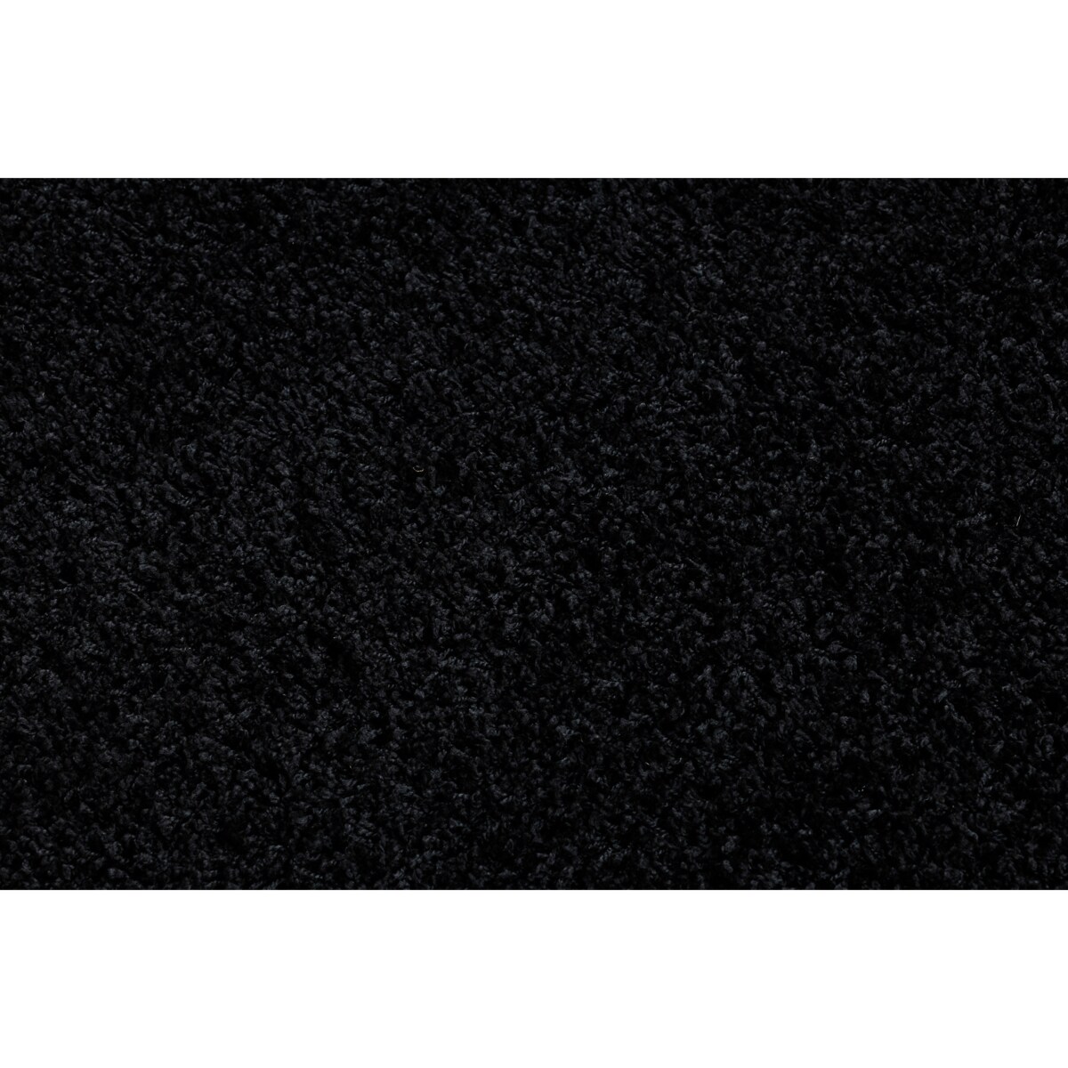 Dywan SOFFI koło shaggy 5cm czarny koło 120 cm