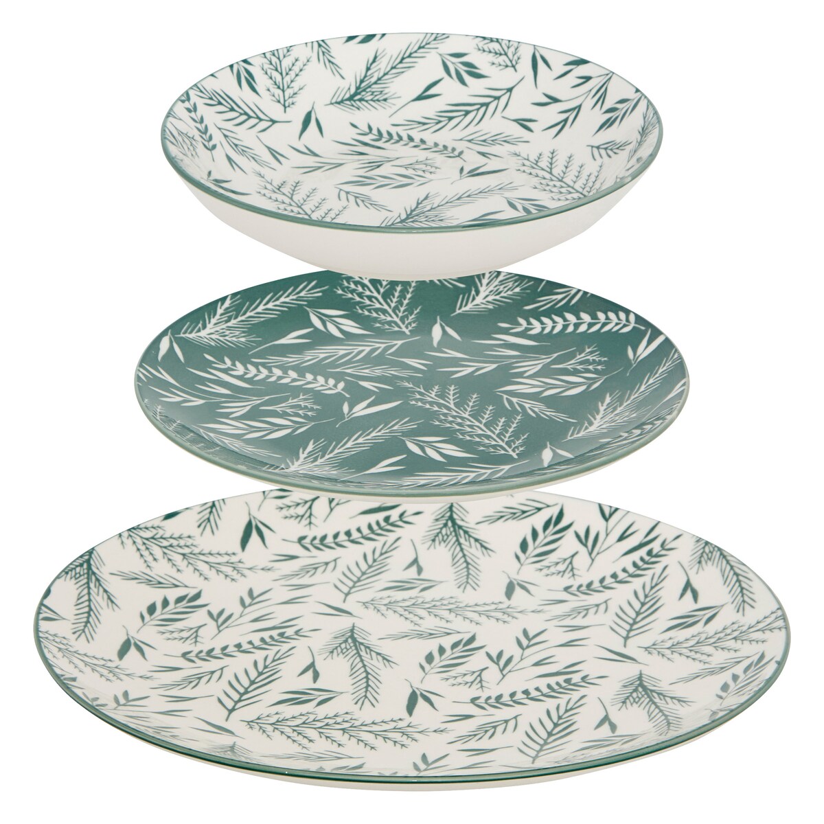 Zestaw obiadowy dla 4 osób AGATHE, 12 elementów