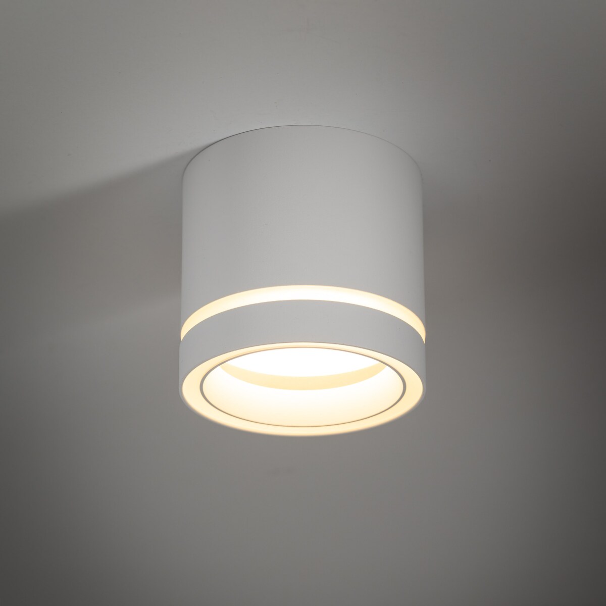 Oprawa natynkowa spot JET WHITE 4334 TK Lighting biała GX53 LED 10W w komplecie minimalistyczna do wnętrz
