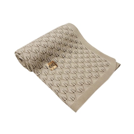 Kocyk bambusowy dla dziecka BEŻ