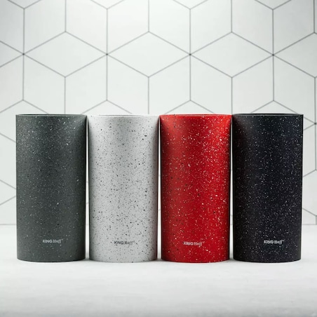 Uniwersalny stojak na noże do noży biały KINGHOFF