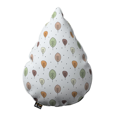 Poduszka Sweet Drop, ecru-brązowy, 55x15x35cm, Magic Collection