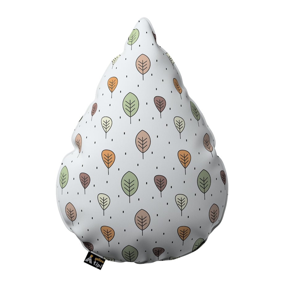 Poduszka Sweet Drop, ecru-brązowy, 55x15x35cm, Magic Collection