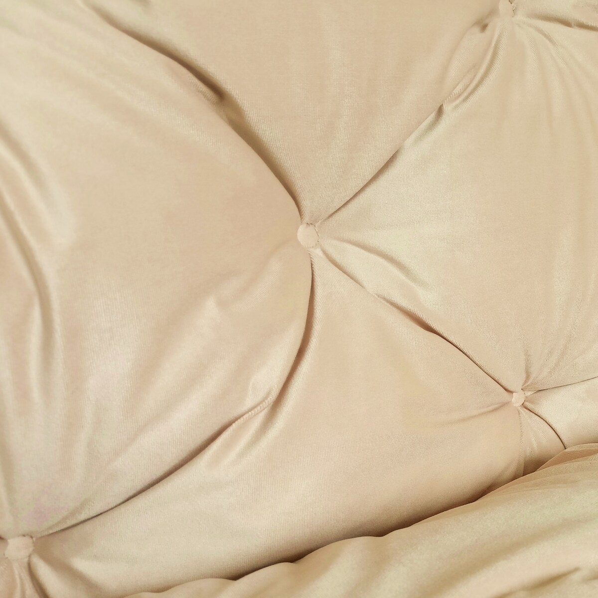 Poduszki na meble ogrodowe z oparciem, 120x50x50 cm, Beż