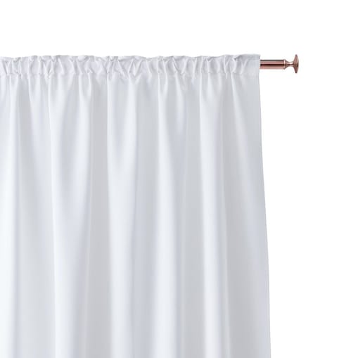 Zasłony gotowe na taśmie biały 140x250cm