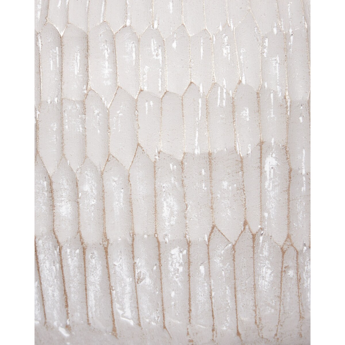 Wazon na kwiaty DEKSATI Tlenek magnezu 32 cm Beżowy