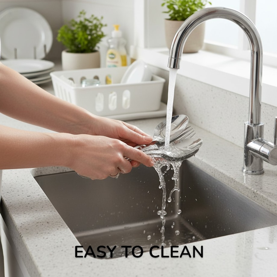 Zestaw sztućców 24 ELE na 6 osób sztućce komplet MASTERPAN MP-8009