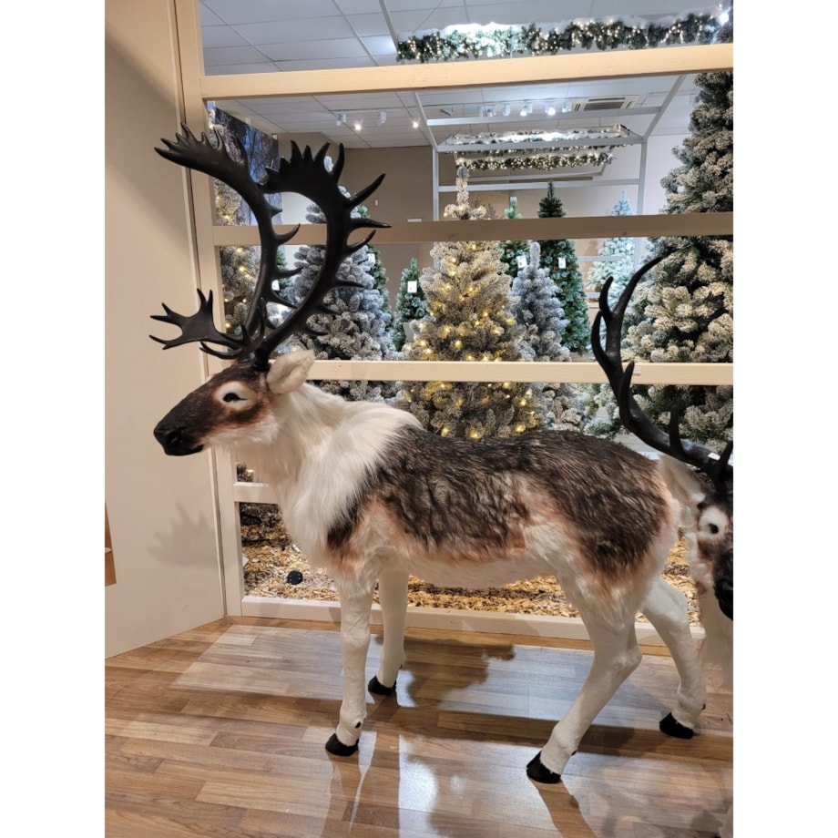 Figurka MAXI Renifer jak żywy 180 cm