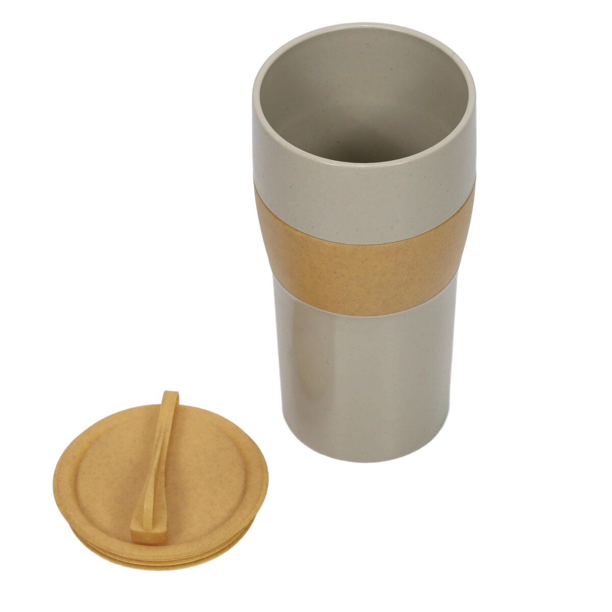 Kubek termiczny na kawę AROMA TO GO XL, 700 ml, KOZIOL, kolor złoty, tworzywo sztuczne
