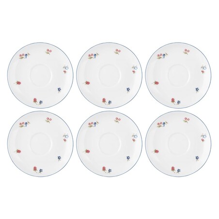 SELTMANN SONATE NOSTALGIA Zestaw 6 spodków 13 cm