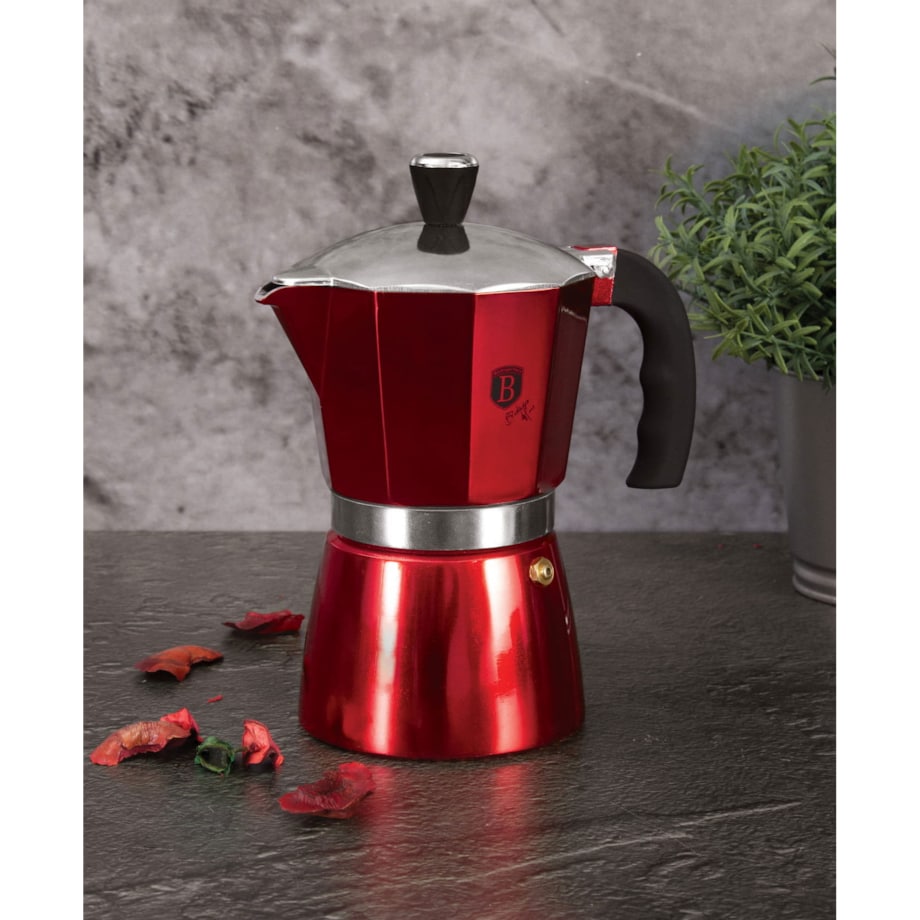 Kawiarka zaparzacz do kawy 150ml BERLINGER HAUS Burgundy