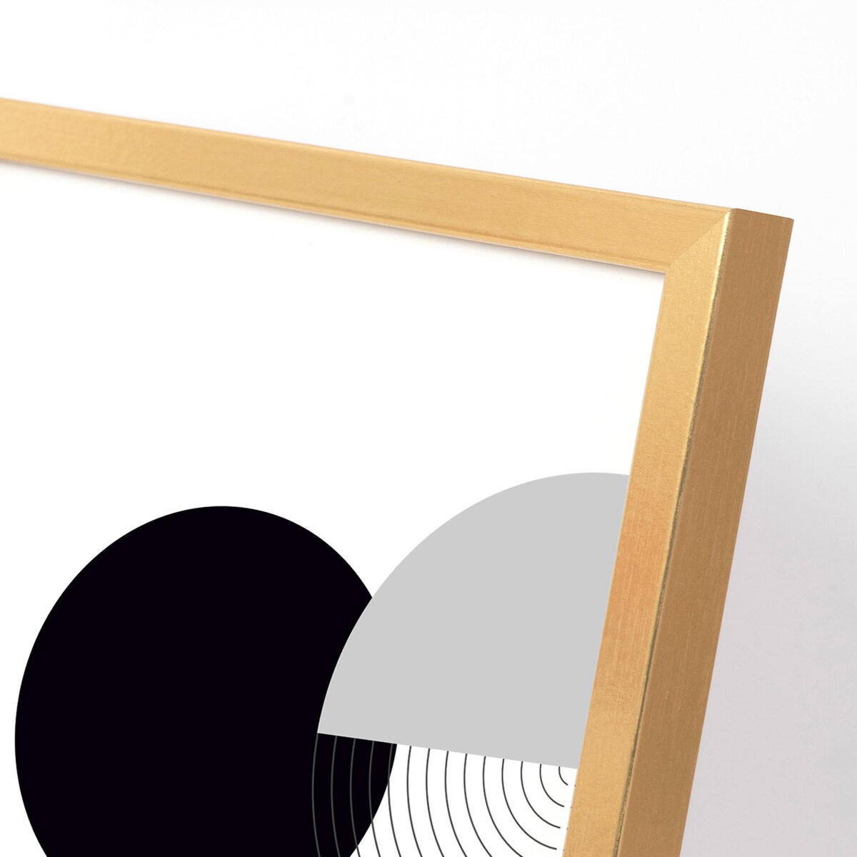 Złota ramka na zdjęcia 30x30 cm rama MDF ramki do zdjęć FRAMAI®