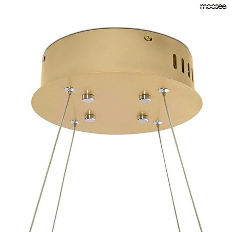 Lampa wisząca Flora MSE010100217 do salonu LED 64,8W złota