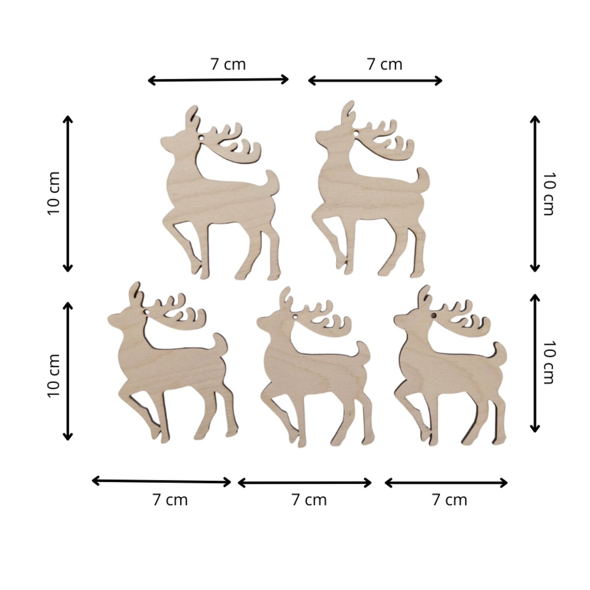 Zestaw kreatywny RENIFERY z kredkami ozdobne pudełko PREZENT świąteczny