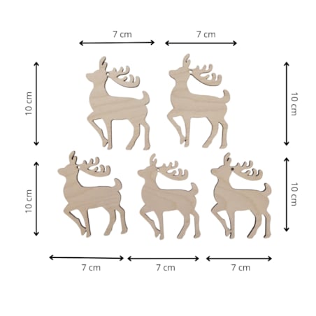 Zestaw kreatywny RENIFERY z kredkami ozdobne pudełko PREZENT świąteczny