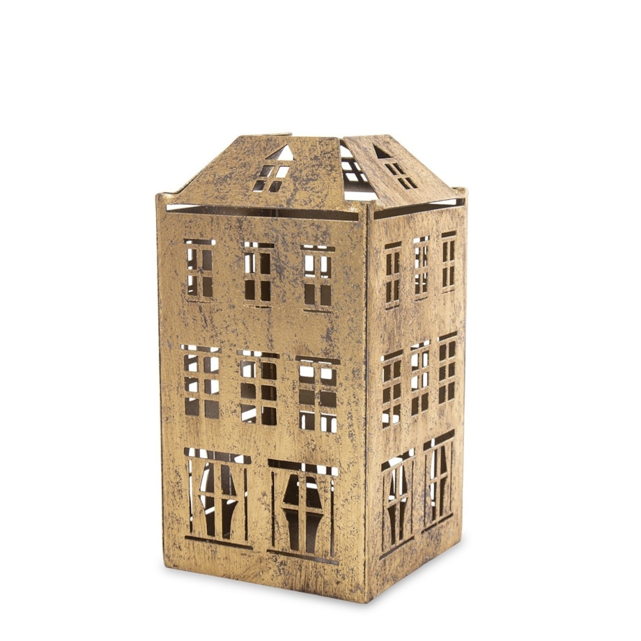 Dekoracja - świecznik domek NTLO 17,5x9 cm