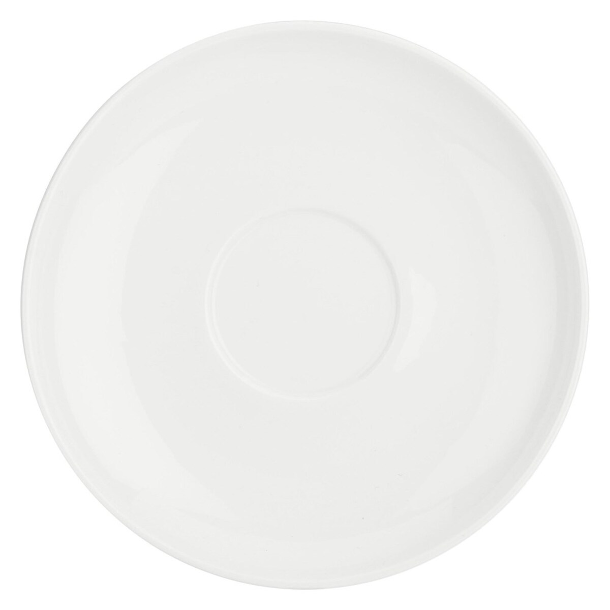 Zestaw 4 filiżanek ze spodkiem Corte - Biały, 250 ml