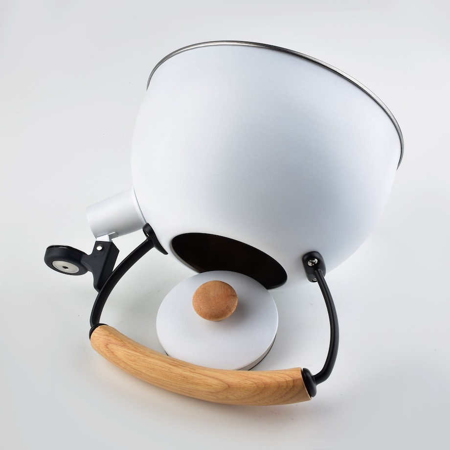 VINTAGE WOOD WHITE Czajnik 2,5L COOKINI