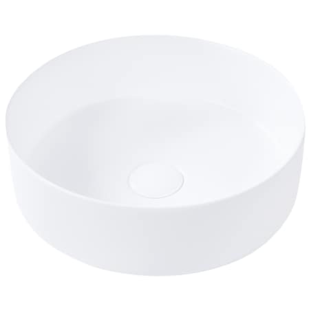 Umywalka nablatowa CALIG Złamana biel ⌀ 36 cm Ceramika