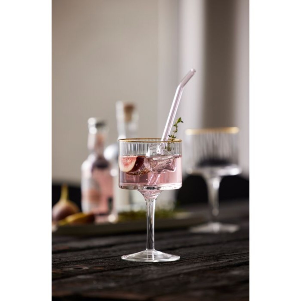 Kieliszki do ginu Palermo 320 ml 4 sztuki złote 23714