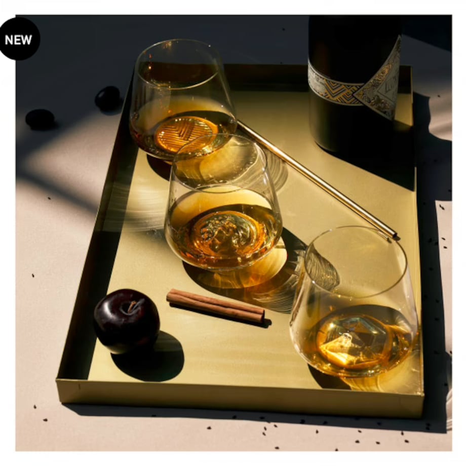 Szklanka do whisky Deep Spirits geo, Romi Bohnenberg