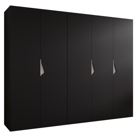 Szafa uchylna Sandi 1 250 wys 202 cm Czarny + u Kaszmir