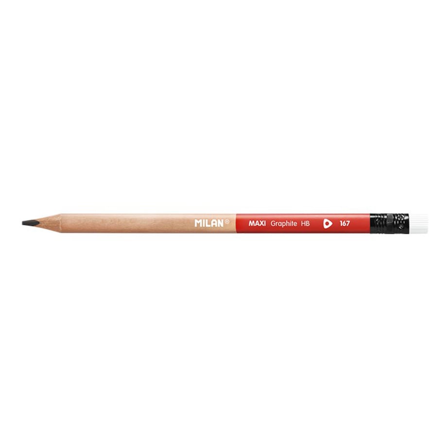 2 OŁÓWKI MAXI HB + TEMPERÓWKA BLISTER