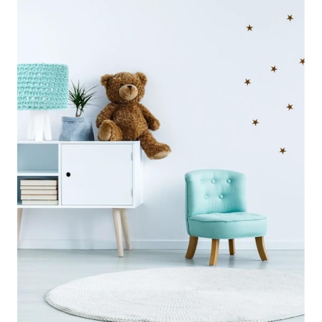 Lampa stołowa COTTON WOOD turkusowa