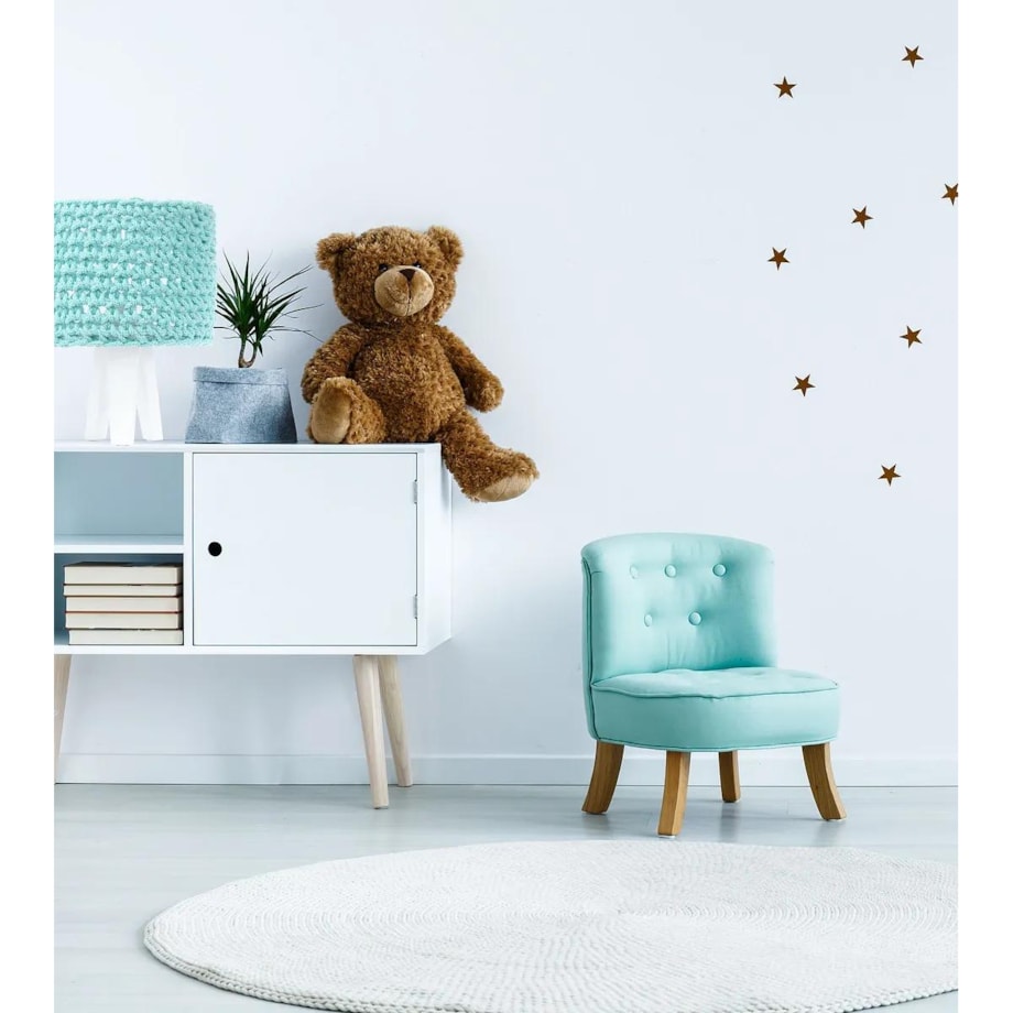 Lampa stołowa COTTON WOOD turkusowa