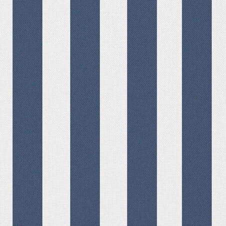 vidaXL Poduszki na zewnątrz, 2 szt., w paski, 45x45 cm, granatowe