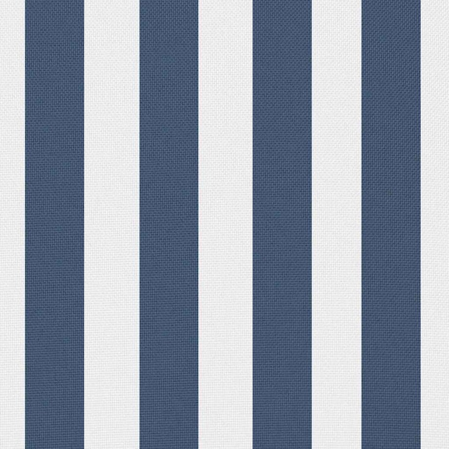 vidaXL Poduszki na zewnątrz, 2 szt., w paski, 45x45 cm, granatowe