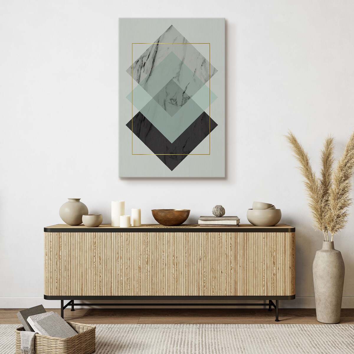 Obraz Minimalistyczny Wzór Marmuru W Stylu Glamour 80x120cm