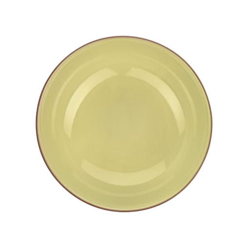 Talerz obiadowy Sienna, żółty, 26 cm