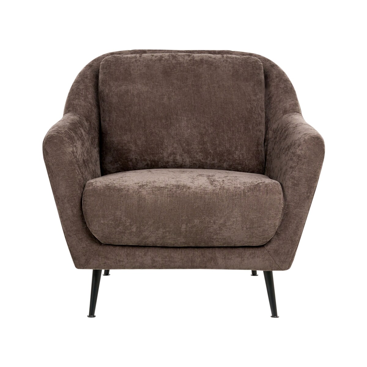 Fotel EIBY Szenil Ciemnobrązowy