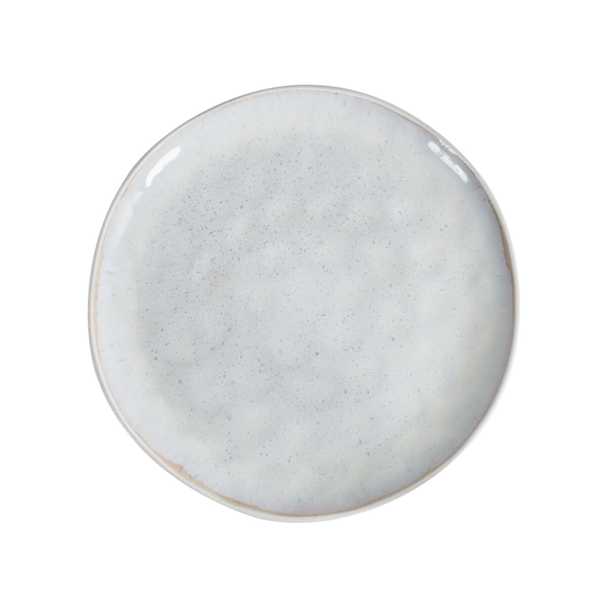 Zestaw 4 dużych talerzy SESAME Kamionka Jasnoszary