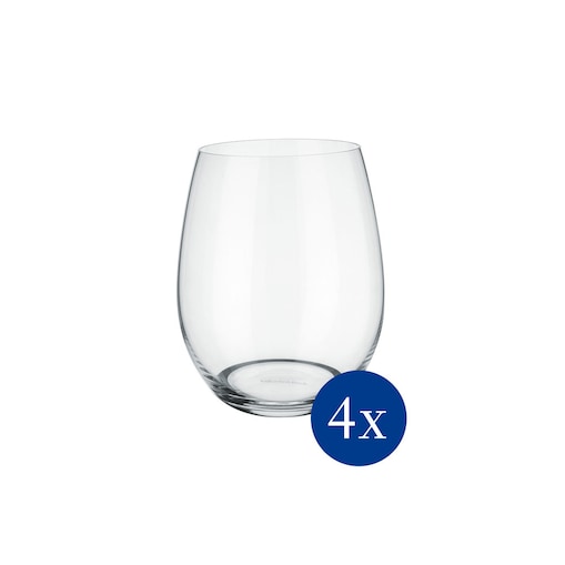 Zestaw 4 szklanek do wody Entree, 480 ml, Villeroy & Boch