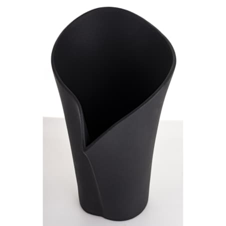 Wazon porcelanowy 33x19x19 cm LARRY czarny