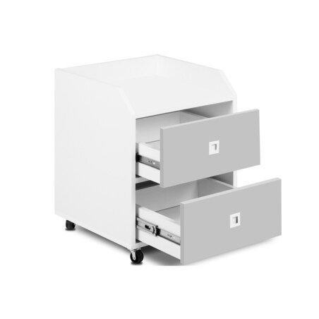 KONSIMO MIRUM Kontenerek na kółkach w kształcie domku dla dziecka