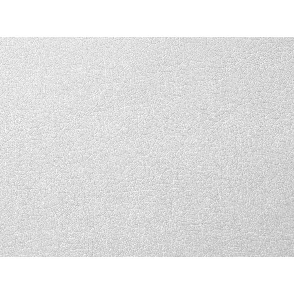 Łóżko kontynentalne ekoskóra 160 x 200 cm biało-czarne PRESIDENT