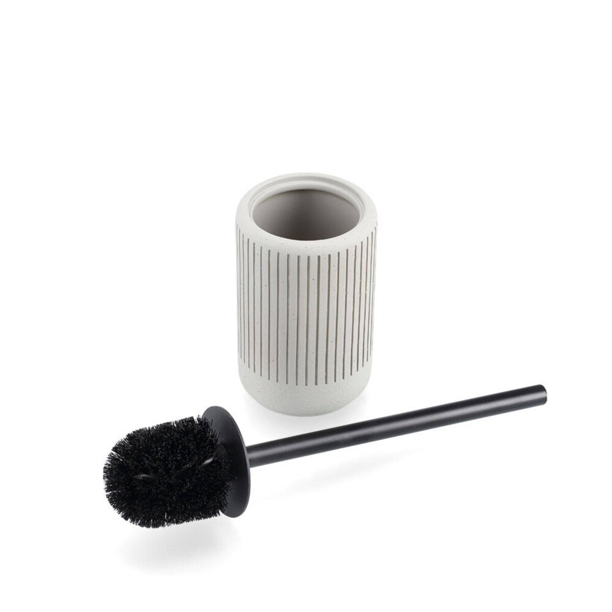 Toilet brush "Cement", cement, light grey Ø10,3x42