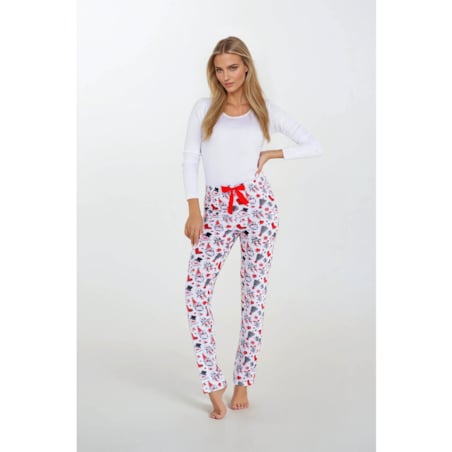 Piżama Magic Moments White-Red, L