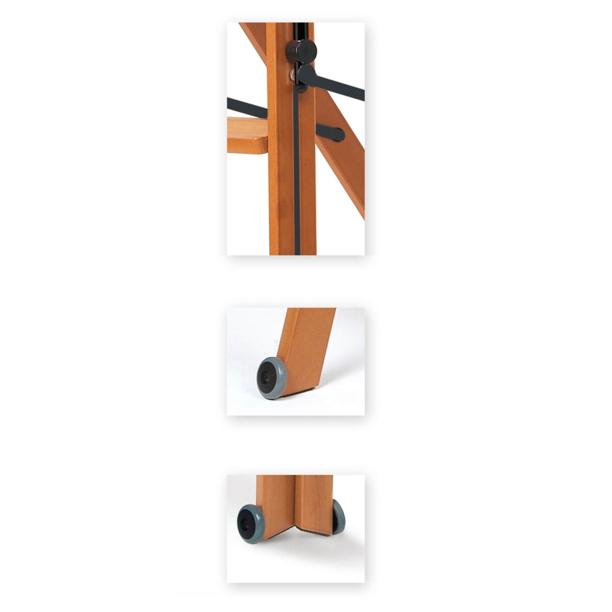 ARREDAMENTI TUSCANIA 5 Drewniana drabina - 182 x 50 cm, Brązowy