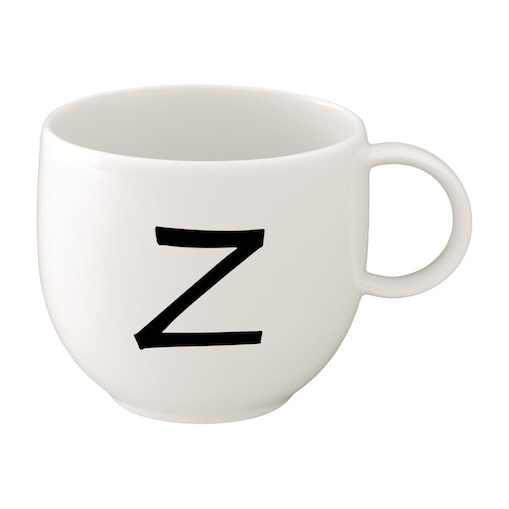 Kubek z literą Z Letters, Villeroy & Boch