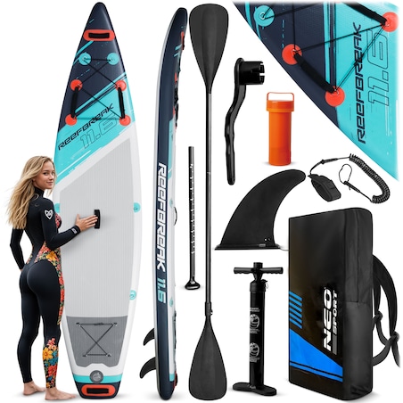 Deska SUP do pływania pompowana Paddle Reefbreak 350cm Neo-Sport