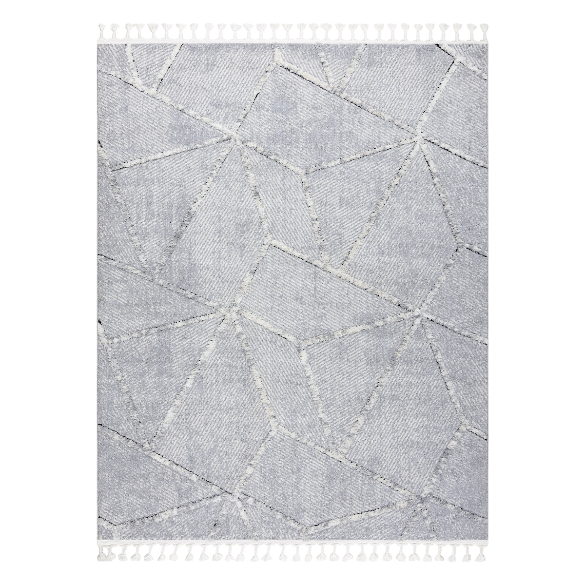 Dywan SEVILLA Z791C mozaika szary / biały 120x170 cm